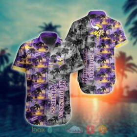 NFL Hawaiian Shirt Minnesota Vikings And Short 3D