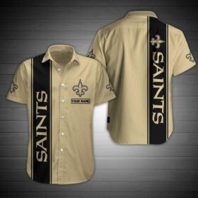NFL Hawaiian Shirt New Orleans Saints 3D