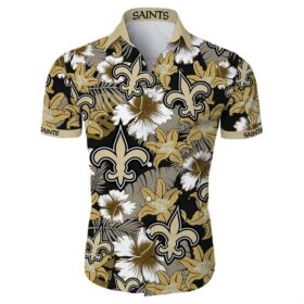 NFL Hawaiian Shirt New Orleans Saints For Fans 01