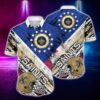 NFL Hawaiian Shirt New Orleans Saints Tshirt Rugby Helmet