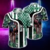 NFL Hawaiian Shirt New York Jets and Tshirt skull tropical