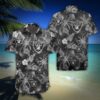 NFL Hawaiian Shirt Oakland Raiders Flower 3D FOr Fans 02