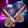 NFL Hawaiian Shirt San Francisco 49ers and T shirt rugby helmet