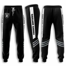 NFL LAS Vegas Raiders full 3D sweatpants for fans