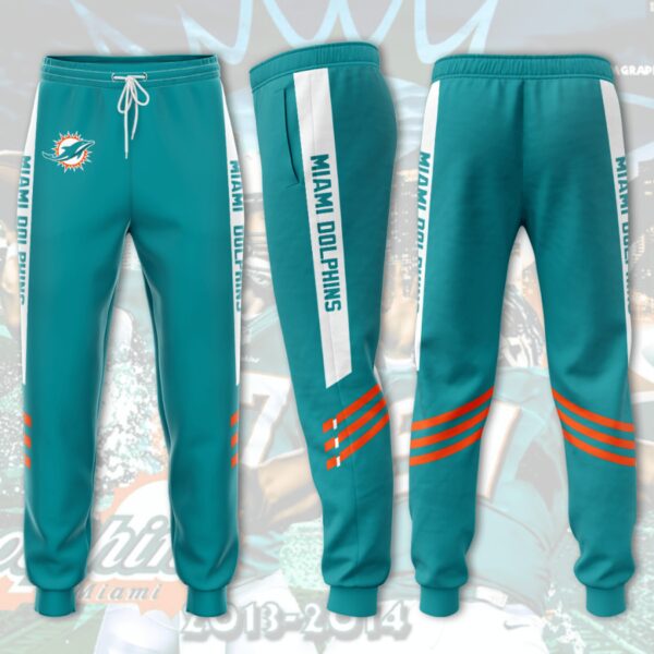 NFL Miami Dolphins Sweatpant full 3D for fans