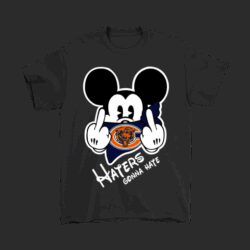 NFL Mickey Team Chicago Bears Haters Gonna Hate T-shirt For Fans