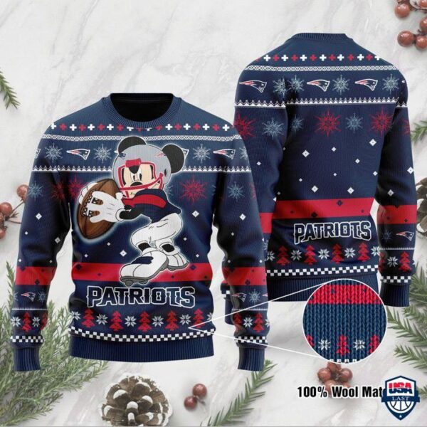 NFL-New-England-Patriots-Mickey-Mouse-Funny-Ugly-Christmas-Sweater-custom