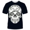 NFL New York Jets T shirt cool skull for fans
