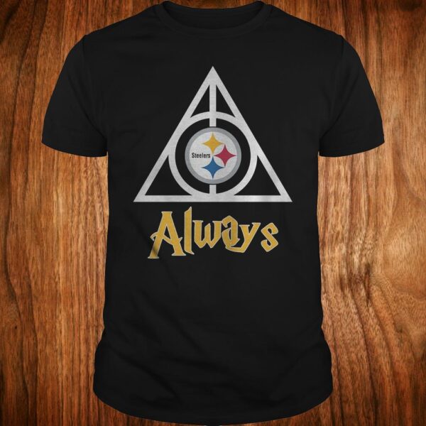 NFL Pittsburgh Steelers Deathly Hallows Always Harry Potter Shirt custom