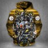 NFL Pittsburgh Steelers all star full 3D zip hooodie NFL-Pittsburgh-Steelers-all-star-full-3D-zip-hooodie