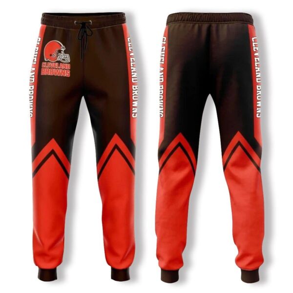 NFL SweatPants Cleveland Browns 3D 01