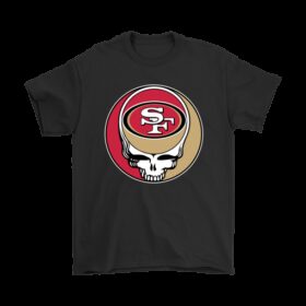 NFL Team San Francisco 49ers x Grateful Dead Logo Band T Shirt For Fans