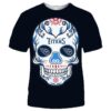 NFL Tennessee Titans T shirt cool skull for fans