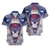 New York Giants Skull NFL Hawaiian Shirt For Fans 01