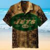 New York Jets Nostalgic NFL Hawaiian Shirt For Fans New York Jets Nostalgic NFL Hawaiian Shirt For Fans