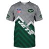 New York Jets T-shirt Short Sleeve custom cheap New York Jets T shirt Short Sleeve custom cheap