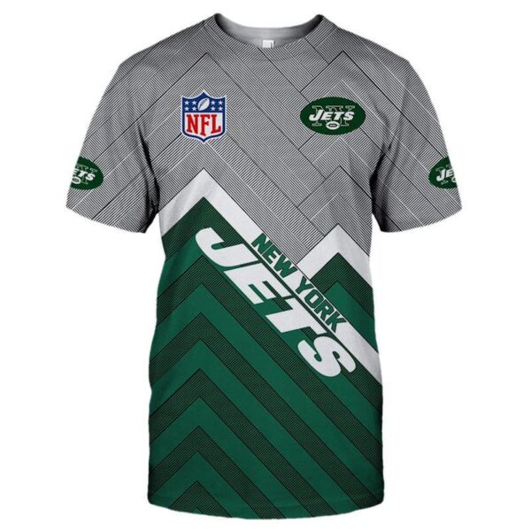 New York Jets T shirt Short Sleeve custom cheap