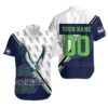 Nfl Hawaiian Shirt Seattle Seahawks Logo Custom hot