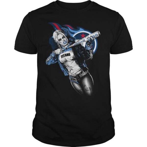 Nfl Tennessee Titans Harley Quinn T shirt For Fans