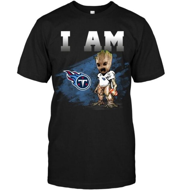 Nfl Tennessee Titans I Am Groot T shirt For Fans