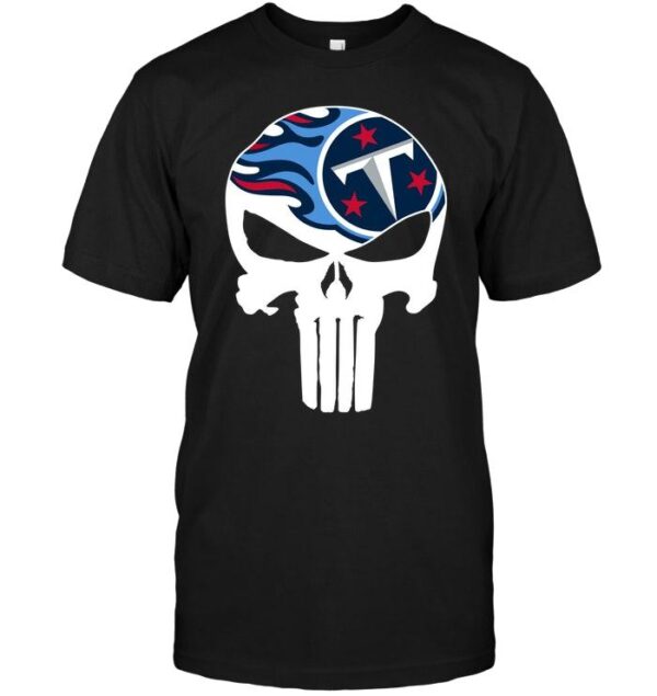 Nfl Tennessee Titans Punisher T shirt For Fans