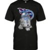 Nfl Tennessee Titans R2d2 Star Wars T shirt For Fans