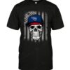 Nfl Tennessee Titans Skull Rock With Hat T-shirt For Fans Nfl Tennessee Titans Skull Rock With Hat T shirt For Fans
