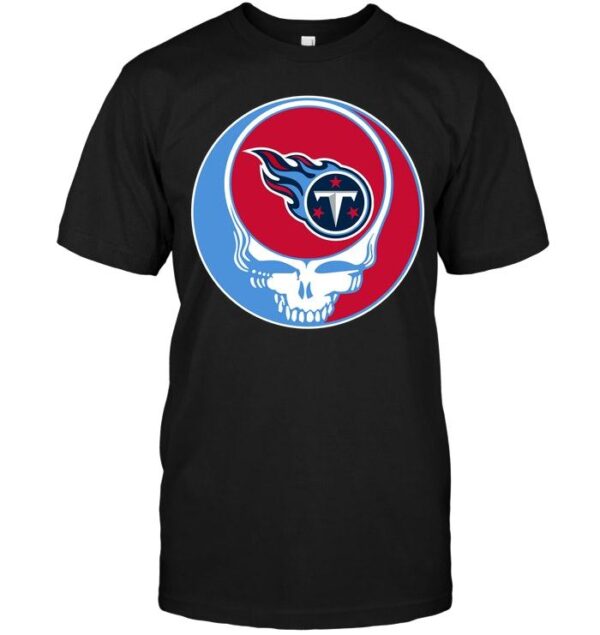 Nfl Tennessee Titans T-shirt Grateful Dead For Fans
