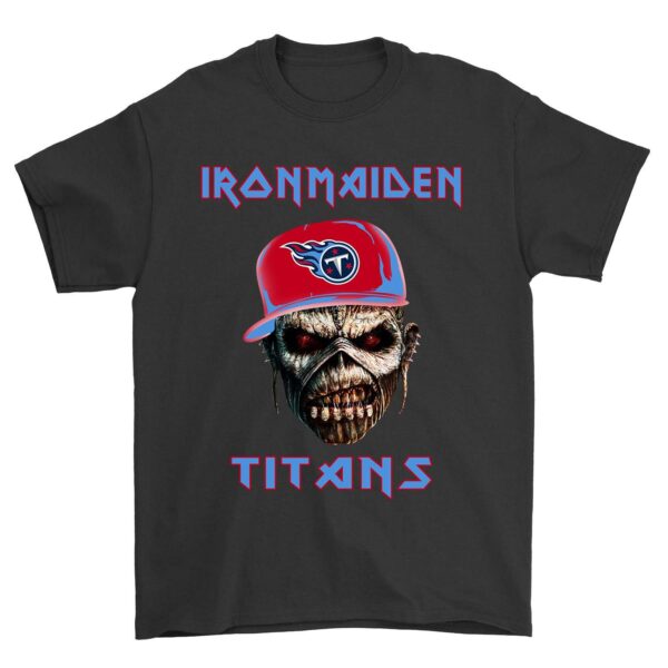 Nfl Tennessee Titans T shirt Ironmaiden For fans