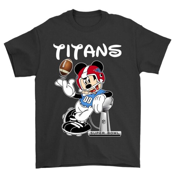 Nfl Tennessee Titans T shirt Mickey Mouse Tennessee Titans