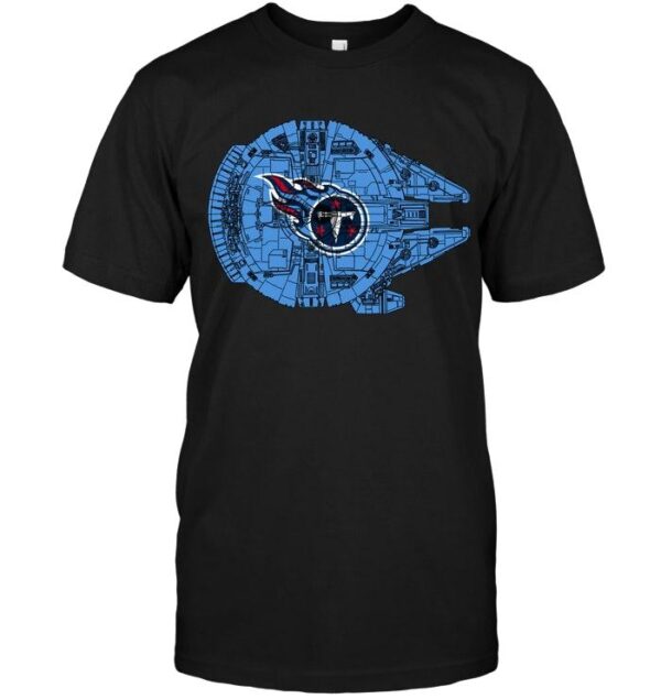 Nfl Tennessee Titans The Millennium Falcon Star Wars T shirt For Fans