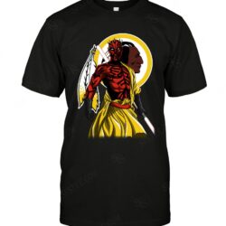 Nfl Washington Redskins Darth Maul Star Wars T-shirt For Fans