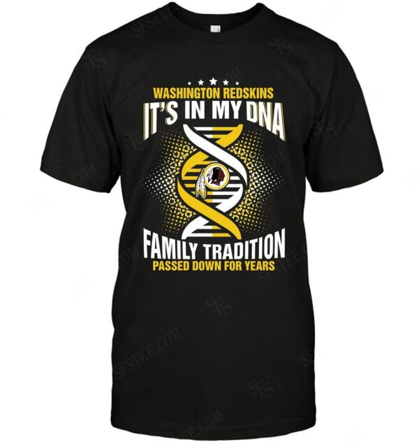 Nfl Washington Redskins It Is My Dna t shirt For Fans