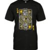 Nfl Washington Redskins King Card Poker T shirt For Fans