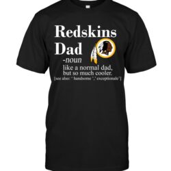 Nfl Washington Redskins T-shirt Dad-normal For Fans