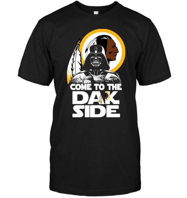 Nfl Washington Redskins T shirt Dark Vader For Fans