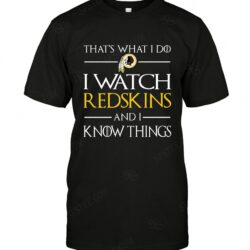 Nfl Washington Redskins T-shirt I What I Do For Fans