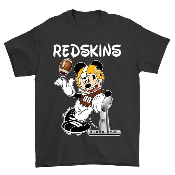 Nfl Washington Redskins T shirt Mickey Mouse 00
