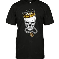Nfl Washington Redskins T-shirt Skull 03