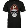 Nfl Washington Redskins T-shirt Skull 04 Nfl Washington Redskins T shirt Skull 04