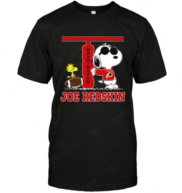 Nfl Washington Redskins T shirt Snoopy 03