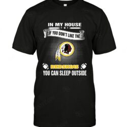 Nfl Washington Redskins T-shirt You Can Sleep Outside
