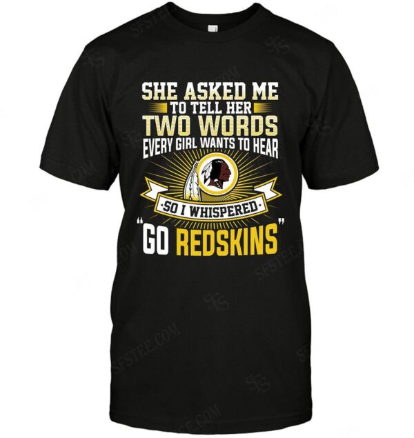 Nfl Washington Redskins T shirt cool slogan 04