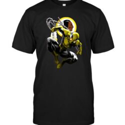 Nfl Washington Redskins T-shirt form Spiderman 01