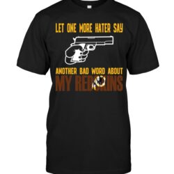 Nfl Washington Redskins T-shirt gun For Fans