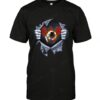 Nfl Washington Redskins T-shirt icon Wonderwoman for fans Nfl Washington Redskins T shirt icon Wonderwoman for fans