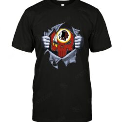 Nfl Washington Redskins t-shirt Punisher 02 For Fans