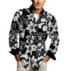 Oakland Raiders Hawaiian Shirt Long Sleeve Button Down Oakland Raiders Hawaiian Shirt Long Sleeve Button Down