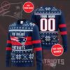 PERSONALIZED NFL NEW ENGLAND PATRIOTS CHRISTMAS SWEATER custom name for fan PERSONALIZED NFL NEW ENGLAND PATRIOTS CHRISTMAS SWEATER custom name for fan
