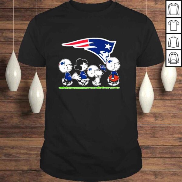 Peanuts Snoopy Football Team With The New England Patriots NFL Shirt